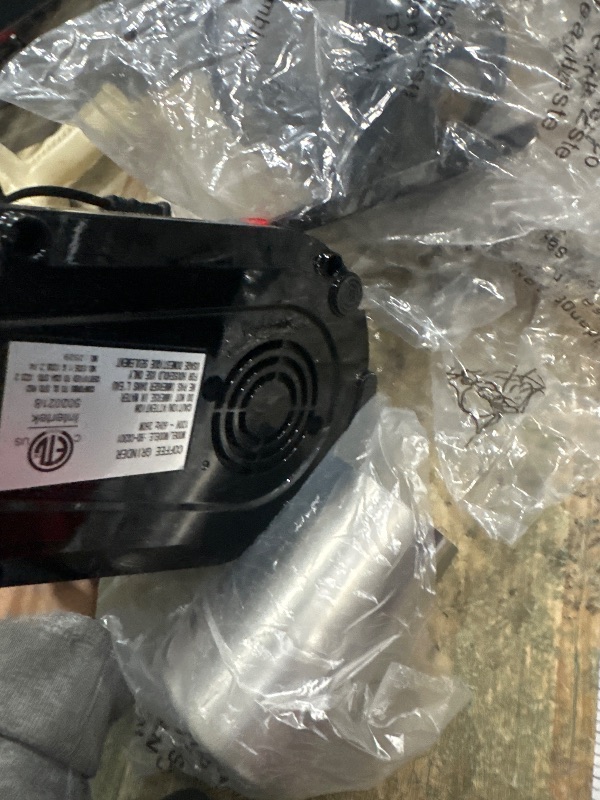 Photo 1 of **FOR PARTS ONLY/BEAN RESERVOIR DOESN'T ATTACH** SHARDOR Professional 64mm Burr Coffee Grinder with 100 Grind Settings and All-Metal Chamber, Coffee Bean Grinder with Adjustable Electronic Timer and LED Display, Anti-Static,Black