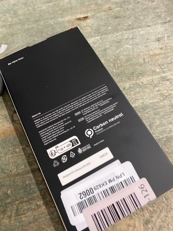 Photo 1 of TORRAS Shockproof for iPhone 17 Pro Max Case with Camera Control Button, [12FT Military Grade Drop Protection] Enhanced Grip & Soft Touch Translucent Slim 17 Pro Max Case with 3 DIY Buttons, Deep Blue