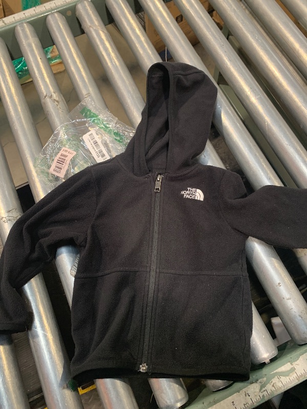 Photo 1 of ***STYLE DIFFERS NO POCKETS*** THE NORTH FACE Kids' Glacier Lightweight Full Zip Hooded Jacket | Fleece Top with 3 Piece Hood, Secure-Zip Hand Pockets, TNF Black, 3