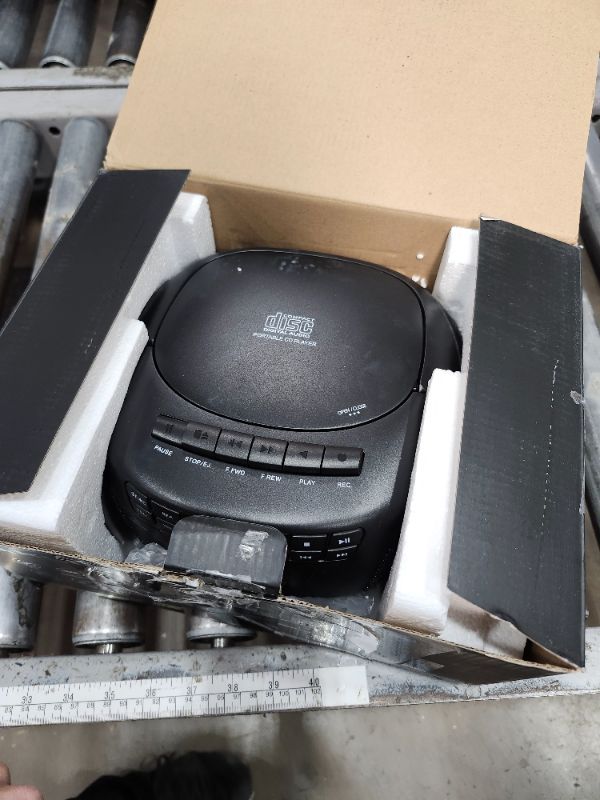 Photo 1 of ***************MISSING REMOTE**************
KLIM CD Player & Cassette Tape Player with Case, Bluetooth Boombox, AM/FM Radio, Stereo Sound, Remote, CD and Cassette Combo, Tape Recording, USB Drive, AUX, AC/DC Powered