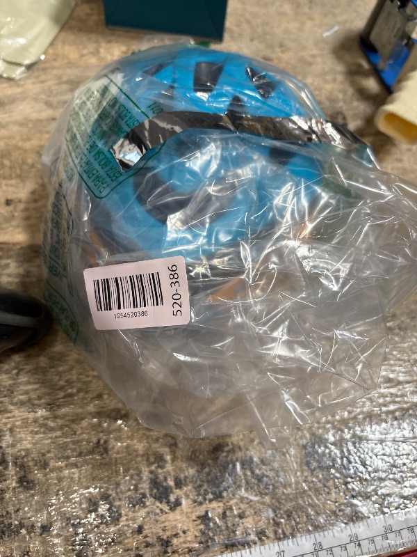 Photo 1 of *SMALL AGES 6-8* Schwinn Thrasher Helmet for Kids, Blue Orange, Size 50-56 cm for Kids 5-8, Lightweight Microshell, Adjustable Dial & Straps, Interior Padding, 20 Air Vents, Removable Visor, Helmet for Boys & Girls