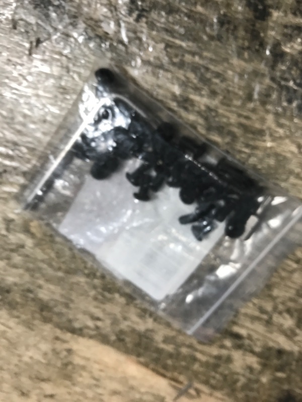Photo 1 of (50 pcs) M5-0.8 x 10mm Button Head Torx Drive Machine Screws, Stainless Steel 304 (18-8) Security Screws, Anti-Theft Tamper Proof, Black Coated, T25 Drive Bit Included