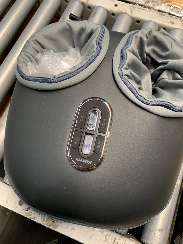 Photo 1 of (sold for parts only)Nekteck Shiatsu Foot Massager with Heat, FSA Eligible Deep Kneading Therapy Air Compression, HSA Feet Massage Improve Blood Circulation 