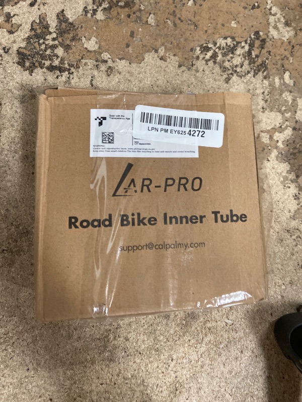 Photo 1 of (6-Pack) AR-PRO 28" 700x20-25c Replacement Road Bike Inner Tubes with 60mm Presta Valves and Free 2 Tire Levers - Bike Tubes for 700x20c, 700x23c, and 700x25c Road Bike Tires