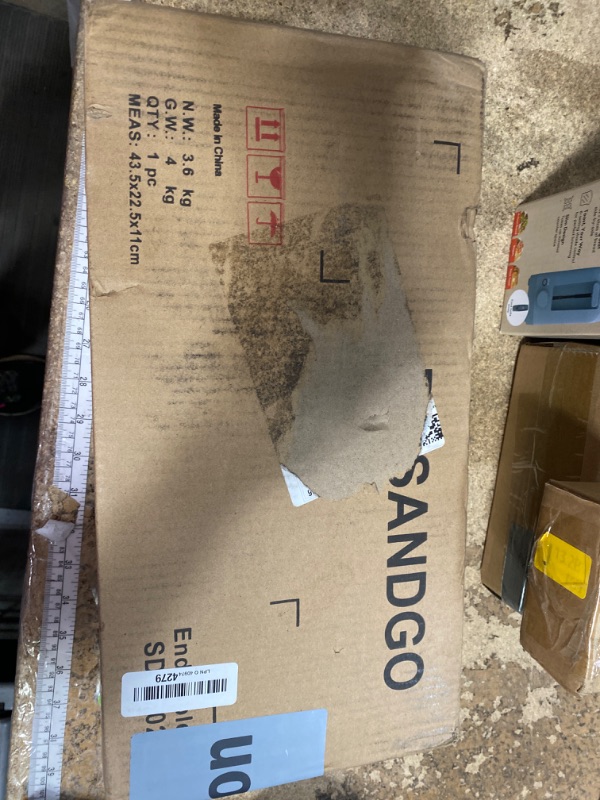 Photo 1 of **SEE NOTES***DGSANDGO Side Table with Charging Station and Drawer, Narrow End Table with USB Ports and Outlets for Small Space, Living Room, Bedroom and Office, with 4 Wheels (1, Rustic Brown + Black)