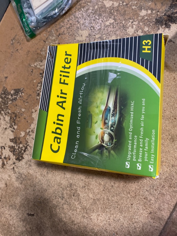 Photo 1 of 3 Pack Cabin Air Filter w/Activated Carbon Fits 2016-2021 Tucson, Replace CF12160, 97133-D1000, 97133-D3000, 97133-J9000