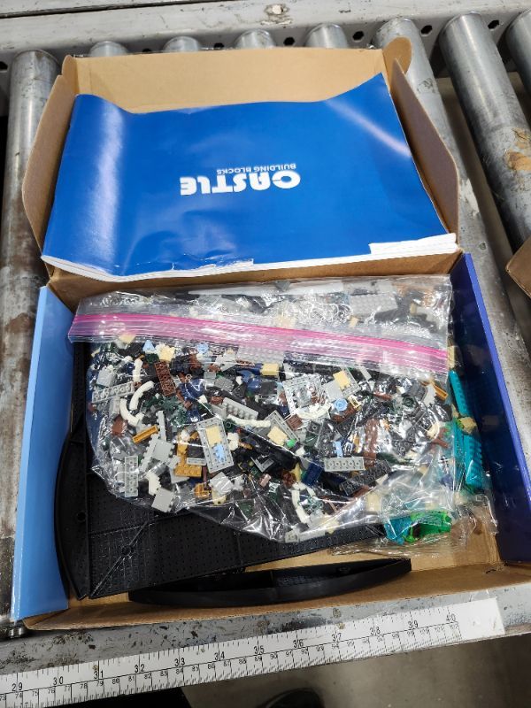 Photo 1 of **************OPENED, PROBABLE MISSING PIECES***************
JXRLMB Magic Princess Blue Castle Micro Building Blocks for Adults Mini Building Kit, Creative Display Gift for Women and Kids Ages 14+ 3600 PCS