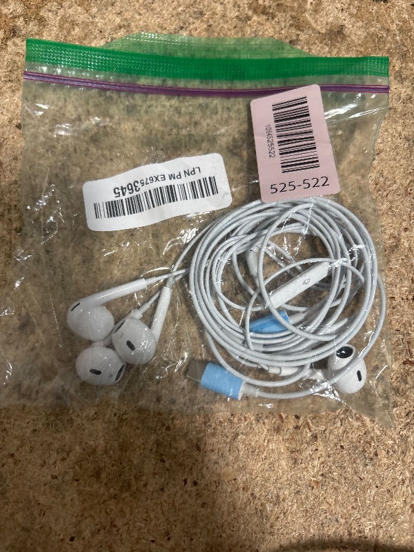 Photo 1 of 2 Pack-USB C Headphones for iPhone 17/16/15, Type C Earbuds Wired Earbuds with Microphone & Remote Control Noise Cancelling Earphones, Compatible with iPhone 17/16/15 Pro Max, iPad, Most USB C Jack