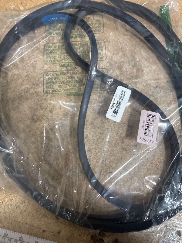 Photo 1 of 574845602 Lawn Mower Drive Belt for Husqvarna GT48LS YT48LS YT48XLS YTH48XLS with 48 Inch Deck