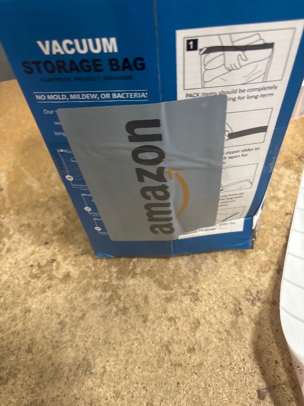 Photo 1 of 20 Pack Vacuum Storage Bags, Space Saver Bags (4 Jumbo/4 Large/4 Medium/4 Small/4 Roll) Compression for Comforters and Blankets, Sealer Clothes Storage, Hand Pump Included