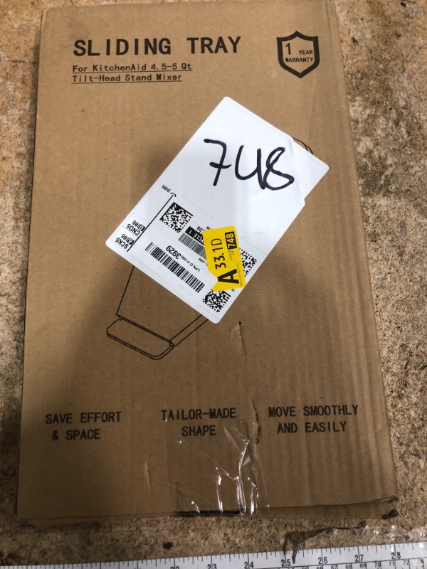 Photo 1 of 1 Pack-15.7"-25.7"W Expandable Under Sink Organizer With Upgrade Ball-Bearing Slide,2-Tier Pull Out Under Cabinet Organizer Height Adjustable,Not Suitable For Cabinets With Partitions In The Middle