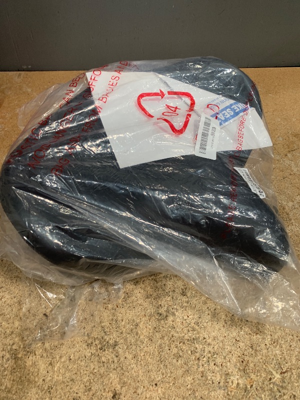 Photo 1 of ***(MISSING PARTS/ SEE NOTES)***CDYWD Oversized Bike Seat for Men & Women Comfort, Extra Wide Bicycle Seat Cushion, Comfortable Wing Padded, Large Replacement Saddle for Peloton, Stationary Exercise Bike, Ebike, Cruiser, City Bike