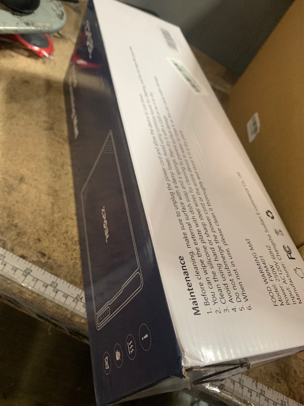 Photo 1 of (USED/FAIR) Warming Mat for Food -Electric Food Warming Tray (24"x16"), Rapid Full-Surface Heating, Portable & Rollable Versatile Food Warmer for Countertop, Perfect for Gatherings, Parties &Everyday Use