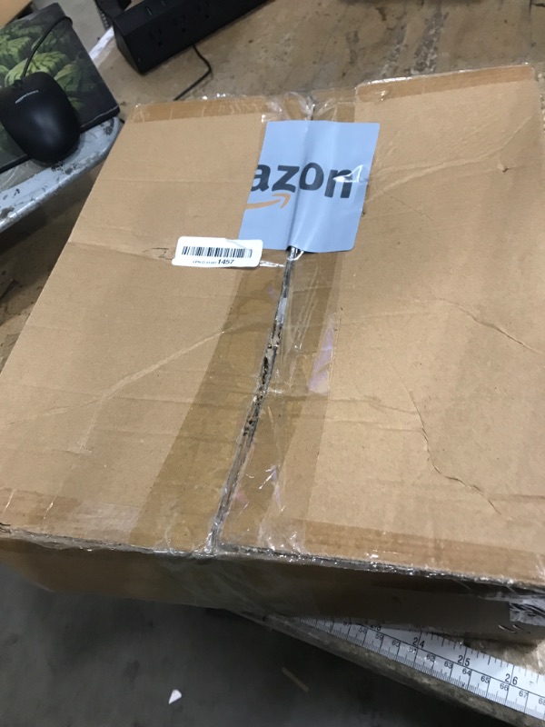 Photo 1 of **PARTIAL SET/MISSING ASSEMBLY PIECES** efluky 150L Laundry Basket with Wheels, Large Rolling Laundry Hampers with Handles for Bathroom, Bedroom & Laundry Room, Grey