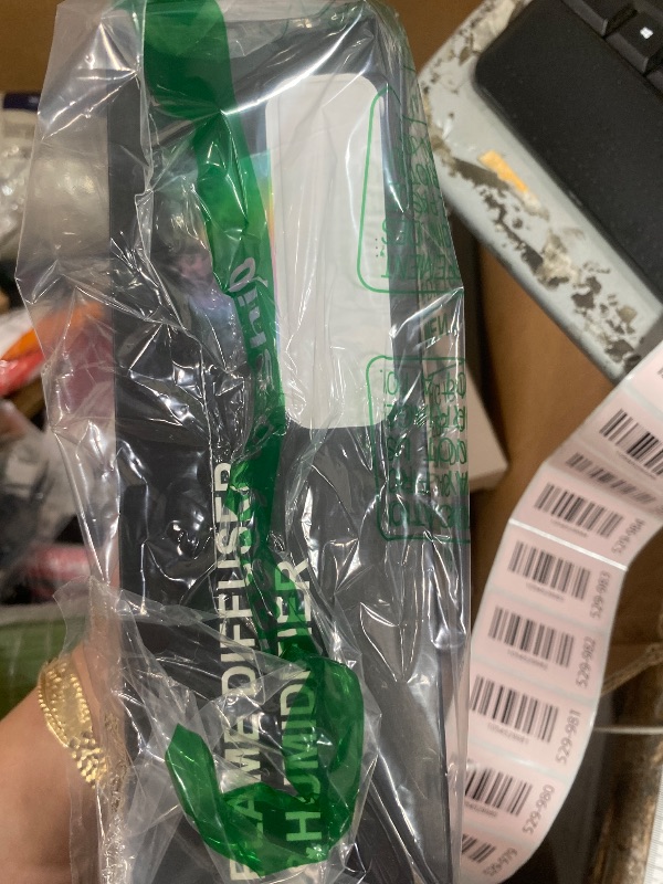 Photo 1 of ***(PARTS ONLY/ NON FUNCTIONAL)***7Color Flame Diffuser, Bonfire and Fireplace 10.7"3"3.1" (Black)