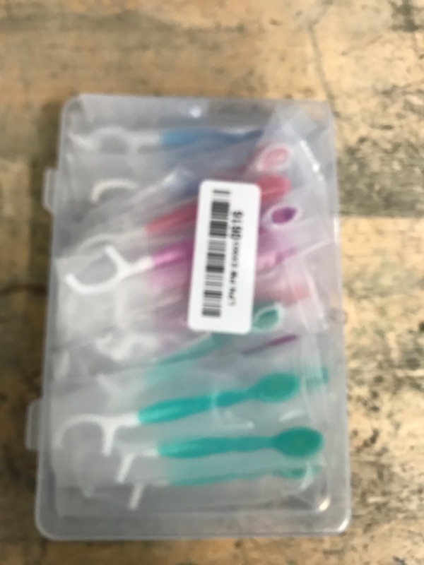 Photo 1 of 20Pack Mini Disposable Toothbrushes Set 5-in-1 Portable Pre-Pasted Travel Toothbrush with Toothpaste + Tongue Scraper + Floss + Pick Individually Wrapped Small Prepasted Toothbrush for Kids Adults