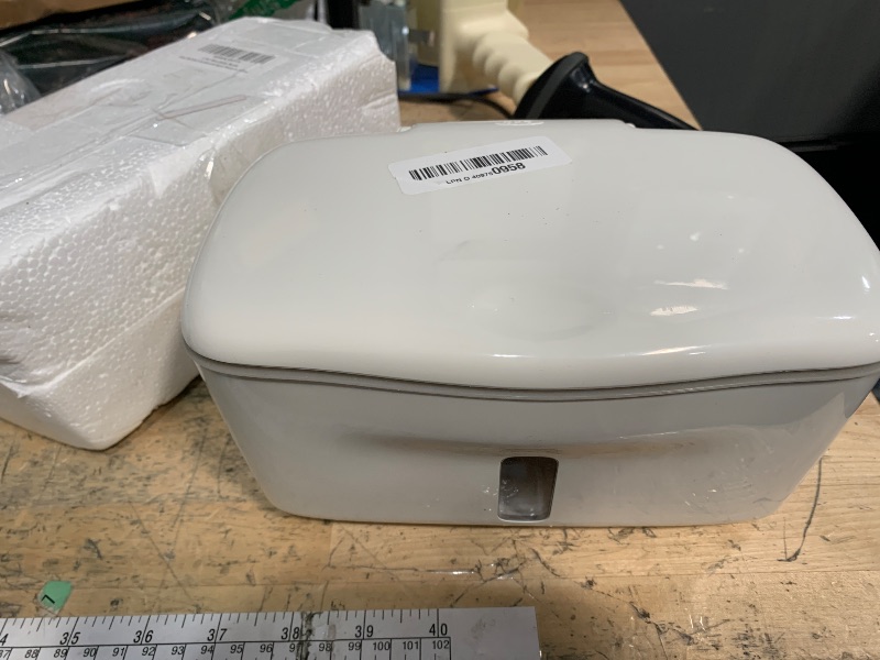 Photo 1 of *** MISSING WEIGHTED PART****     OXO Tot Perfect Pull Wipes Dispenser, Gray