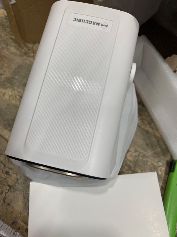 Photo 1 of ?Auto Focus&1080P?Magcubic Mini Smart Projector with 4K Support, Portable Projector with Wifi and Bluetooth, 5W Speaker, Built in Apps, Voice Control, Outdoor Movie Projector