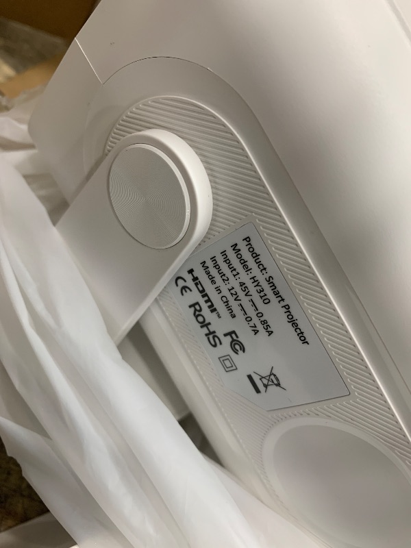 Photo 1 of ?Auto Focus&1080P?Magcubic Mini Smart Projector with 4K Support, Portable Projector with Wifi and Bluetooth, 5W Speaker, Built in Apps, Voice Control, Outdoor Movie Projector