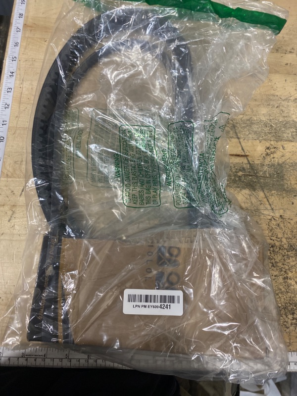 Photo 1 of 10L0L Clutch Drive Belt & Starter Generator Belt Kit for EZGO TXT, Medalist, Workhorse 1994-up Golf Cart with 295/350cc Robin Engines, OEM 72054G01 72024G01 72025G01 26414G01 630587