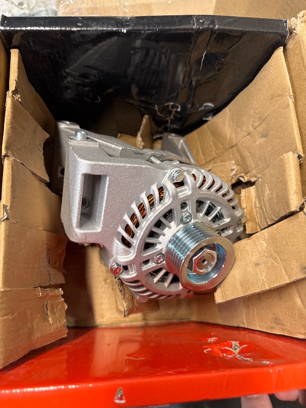 Photo 1 of (untested) A-Premium Alternator Compatible with Mazda 3 2010 2011 2012 2013, L4 2.0L, 12V 100Amp CW 6-Groove Pulley, with 3-Pin Plug, Replace# A2TJ0791, LF8J-18-300