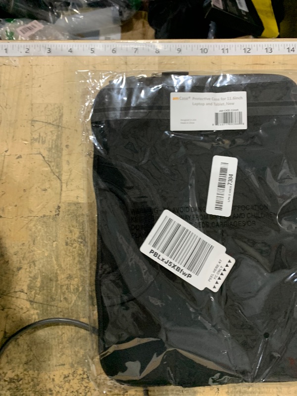 Photo 1 of amCase Chromebook Case-11.6 to 12 inch Neoprene Travel Sleeve with Handle-Black