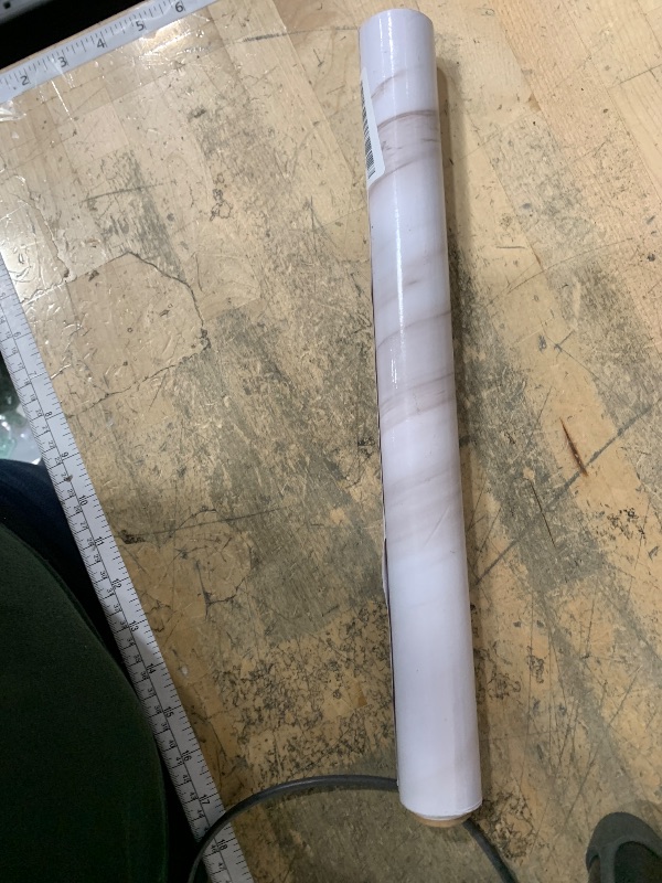 Photo 1 of 1 Roll of Toilet Tank Liner Toilet Anti Condensation Kit 15.7 x 118 Inch Toilet Tank Liner Insulation Kit for Preventing Water Damage to Floors, White