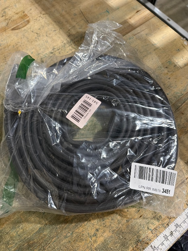 Photo 1 of 16.5 FT Garage Door Bottom Seal Rubber 0.19" P Bulb Bottom Garage Weather Stripping for Single Channel, Flexible Weatherproof Replacement Strip Seal Fits 16.5FT Wide, Black