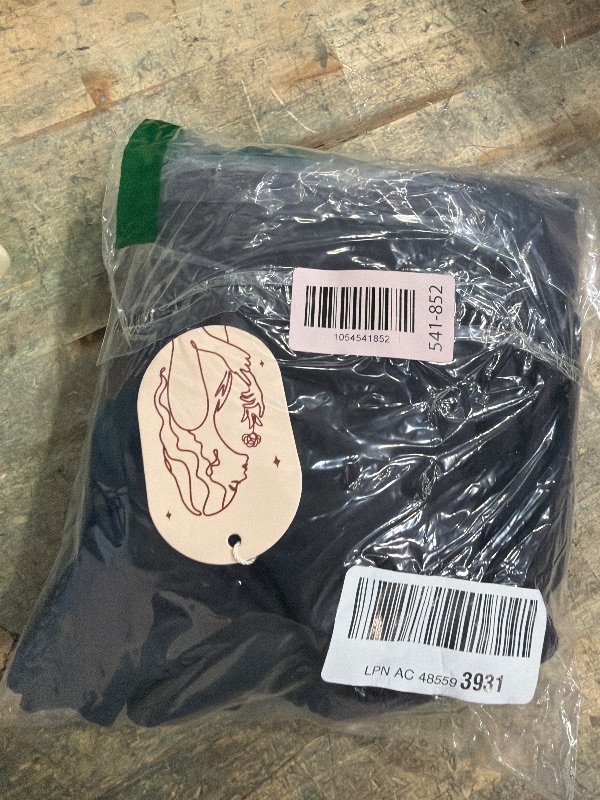 Photo 1 of (LARGE) Zeagoo Womens Long Sleeve Blouses Linen Button Up Shirt Cotton Button Down Top Summer Work Outfits Black