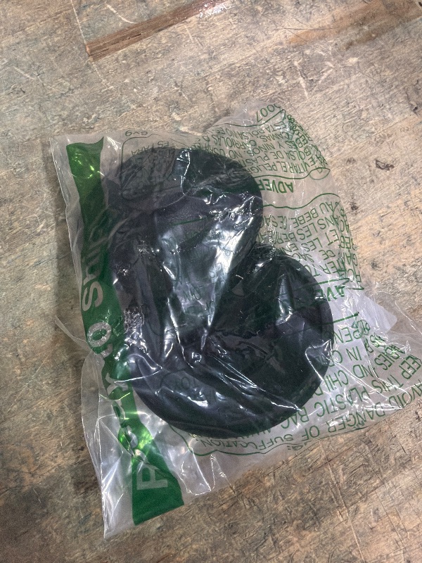 Photo 1 of (2 Pack) Exact Replacement for InSinkErator STP-PL/STPPL Black Rubber Sink Stopper for Garbage Disposal – Compatible with Standard 3-1/2" Drains from Kohler, Waste King, Whirlpool, and More