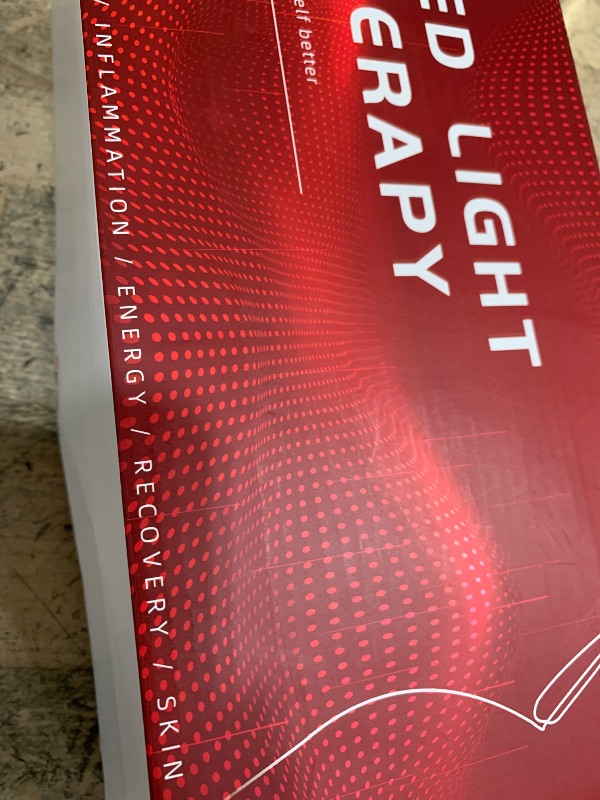 Red Light Therapy Infrared Light Therapy Pad for Body Pain NIR Deep ...