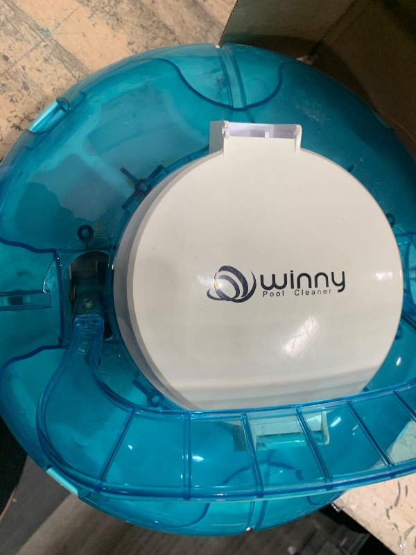 Photo 1 of (2025 Upgrade) Cordless Robotic Pool Cleaner, Lasts 75 Min, Automatic Vacuum for Above-Ground Pools up to 645 Sq.ft,Portable, Self-Parking