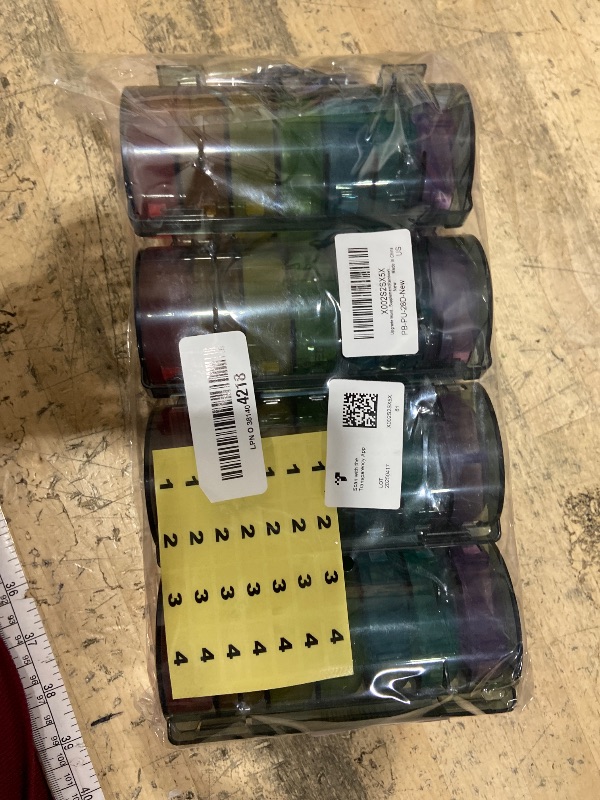 Photo 1 of ?Upgrade? Monthly Pill Organizer 2 Times A Day,One Month Box AM PM,Daily Cases Large 4 Week,Medication 28 Days Dispenser for Pills,Fish Oils, Vitamin,Supplement(Rainbow)…