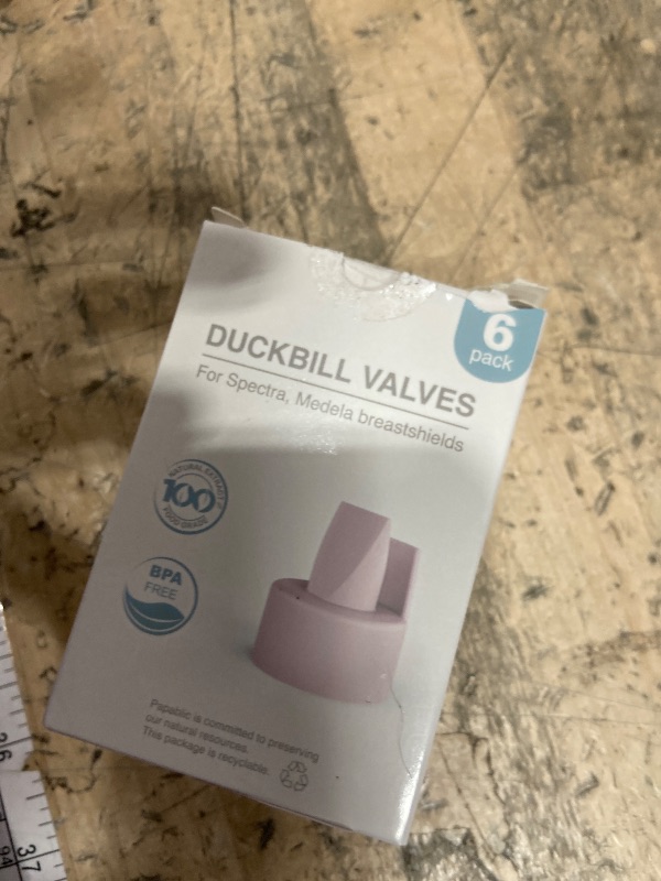 Photo 1 of [6-Count] Papablic Duckbill Valves Compatible with Spectra and Medela, Replaceable Duckbill Valves for Spectra S1 S2 valves and Medela Pump in Style, BPA/DEHP Free Pink