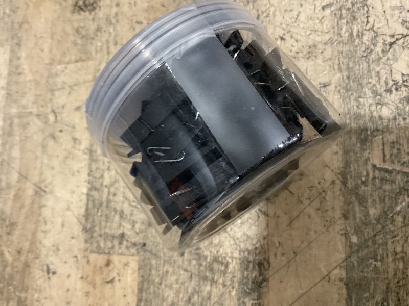 Photo 1 of  Push Pin Clips for Bulletin Board, Wooden Push Pins with Clips Cubicle Clips Panel Wall Clip Cubicle Accessories for Fabric Panels Cork Board Offices Homes Projects