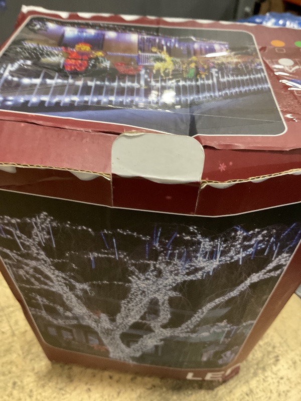 Photo 1 of 1500 LED Christmas Lights Outdoor Use, 492ft 8 Lighting Modes Fairy Lights for Outside, Christmas Tree Lights Outdoor IP44 Waterproof for Xmas Patio Yard Fence Deck Balcony Garden Decor Cool White