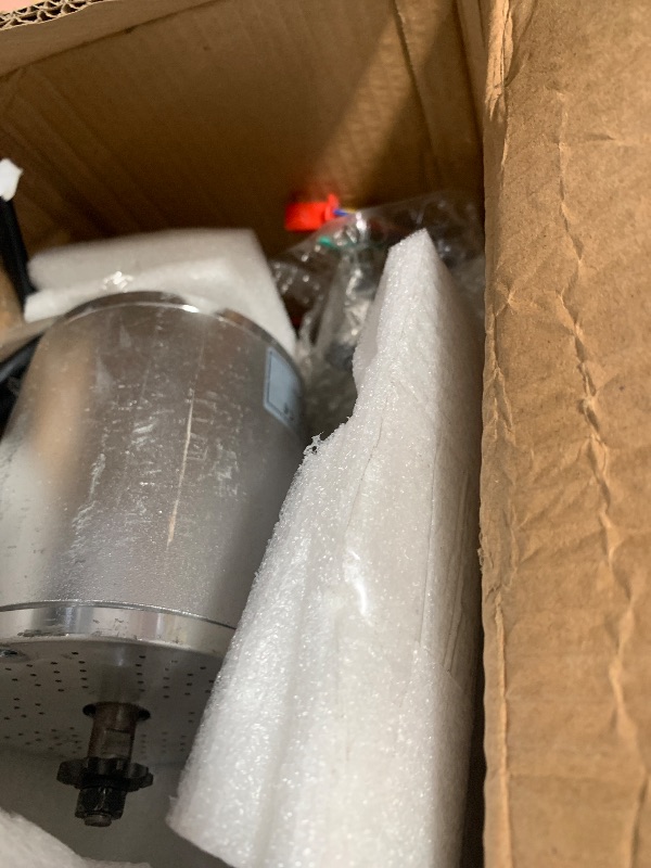 Photo 1 of 1000W Electric Brushless DC Motor Kit - 48V 3500rpm Brushless Motor with 20.8A Speed Controller and Throttle Grip Kit for Go Karts E-Bike Electric Throttle Motorcycle Scooter