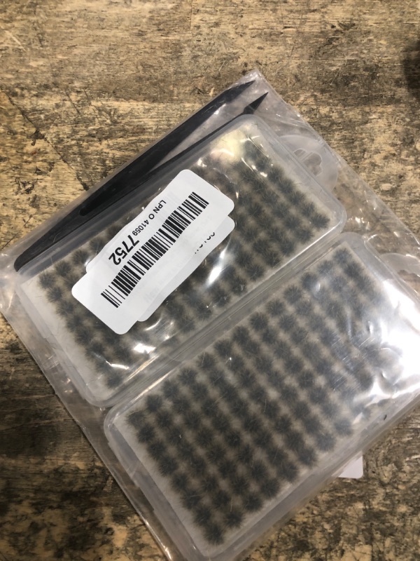 Photo 1 of 208 Pcs Static Grass Model Grass Tufts Railway Artificial Grass Miniature Grass Tuft Terrain Kit for DIY Model Railway Fairy Garden Diorama Scenery (Set B)