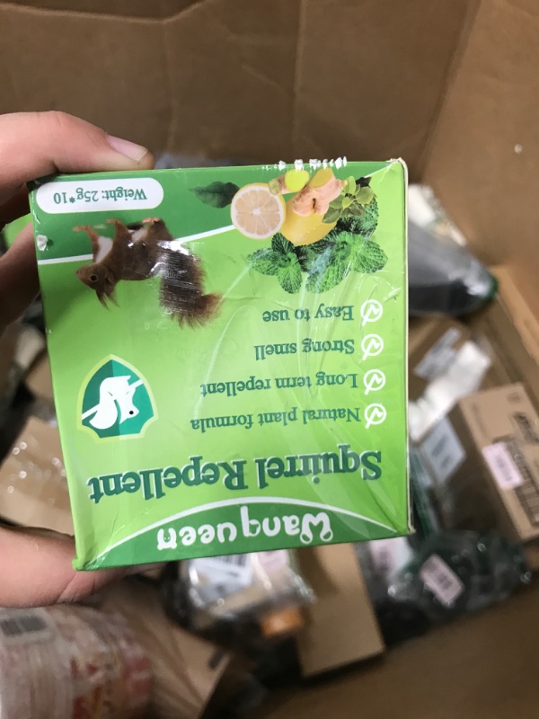 Photo 1 of 10 Pack Squirrel Repellent Outdoor, Chipmunk Repellent Outdoor, Squirrel Deterrent, Ground Squirrel Repellent for Attic, Chipmunk Deterrent for Garden