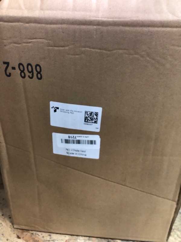 Photo 1 of 2 Pack Display Case Compatible with Labubu POP MART, Acrylic Clear Display Box Shelf for POP MART Labubu Doll