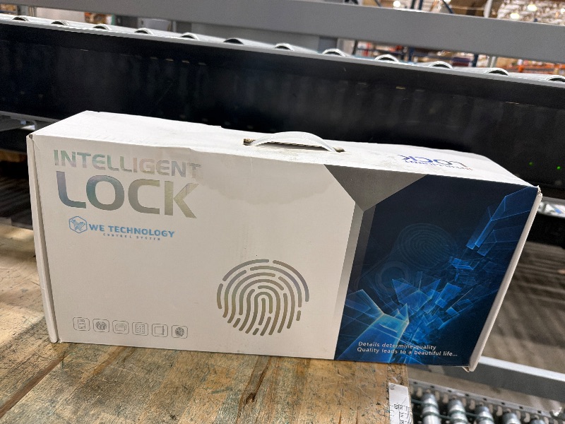 Photo 1 of *** FOR PARTS ONLY***    Smart Door Lock with 3D Face Recognition & 1080P Camera – Keyless Entry via Face ID, Palm Ve, Fingerprint, App, Code, IC Card & Key | WiFi, Auto-Lock, Alexa & Tuya Compatible