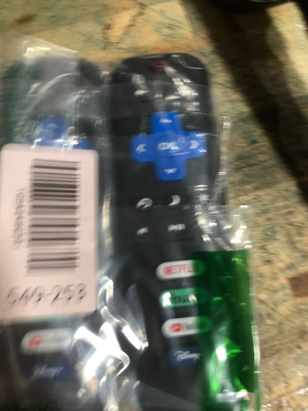 Photo 1 of (Pack of 2) Replacement Remote Control Only for Roku TV, Compatible for TCL Roku/Hisense Roku/Onn Roku/Sharp Roku/Element Roku/Westinghouse Roku/Philips Roku Smart TVs (Not for Roku Stick and Box)