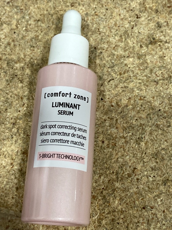 Photo 1 of [comfort zone] Luminant Serum, Glow-Enhancing Dark Spot Correcting Face Serum to Brighten Skin, Vegan with Natural-Origin Ingredients, 3-Bright Technology, for all Skin Types & Tones, 1.01 Oz.