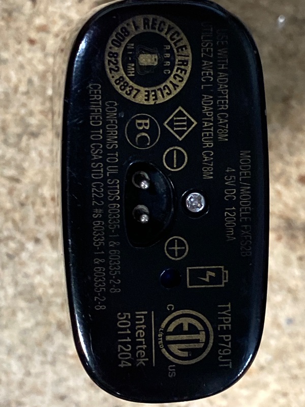 Photo 1 of **SEE NOTES**BaBylissPRO Barberology Double Foil Shaver FXFS2B BLACKFX Professional Electric Shaver