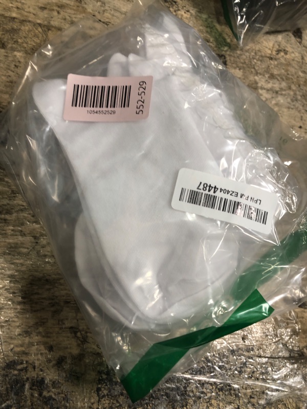 Photo 1 of 10-Pair Pack Athletic Crew Socks for Men, Soft and Breathable Mid-calf Socks Men (White 6000)