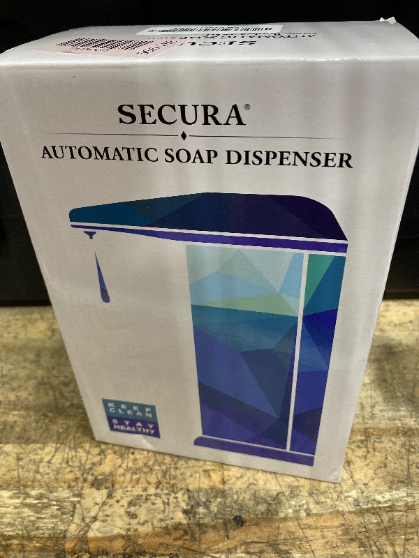 Photo 1 of **FOR PARTS ONLY / NON-FUNCTIONAL*** Secura 17oz Automatic Liquid Soap Dispenser, Touchless Battery Operated Hand Soap Dispenser with Adjustable Soap Dispensing Volume Control Dial, Personal Care Dispenser (Brushed Nickel)