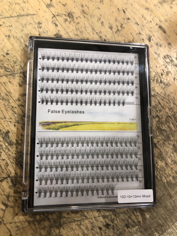 Photo 1 of ?Vayator 10-18mm Mixed Tray Mink Eyelash Extension Natural 3D Russian Volume Faux Eyelashes Individual 20D/30D/40D/50D To Choose 200pcs Clusters Lashes Makeup (10D-10+12mm Mixed)