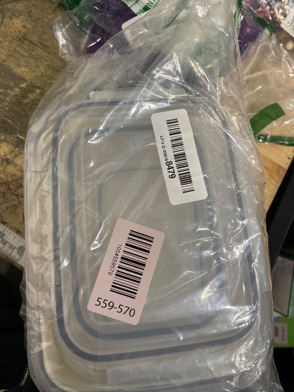 Photo 1 of **PARTIAL SET/MISSING 1 LID** 4 PCS Fruit Storage Containers for Fridge, Produce Containers for Fridge with Removable Colander, All-In-One Fruit Washing Bowl with Strainer Microwave/Dishwasher Safe for Salad Berry Lettuce Keeper