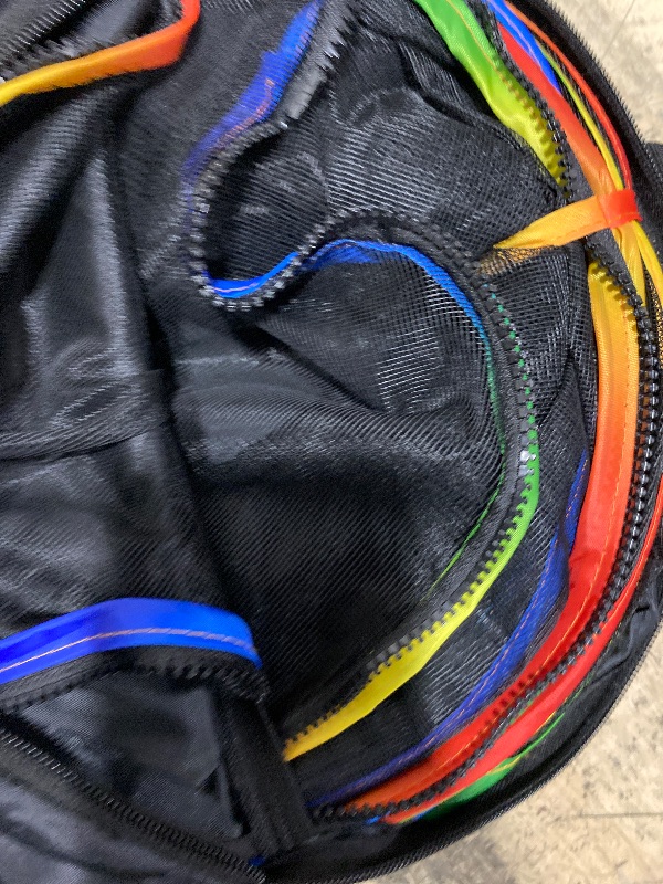 Photo 1 of **MISSING SQUARE COVER RUNNING TUNNEL ONLY** Outdoor Cat Enclosures, Portable Rainbow Catio Playground with Storage Bag & 4 Tent Stakes for Cats and