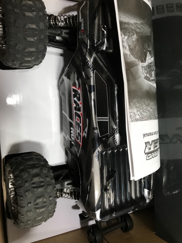Photo 1 of 1/16 RTR Brushless Fast RC Cars for Adults, Max 42mph Electric Off-Road RC Truck, High Speed RC Car 4X4 Remote Control Car with 2 Lipo Batteries for Adult